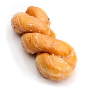 Single donut from Ridge Donuts