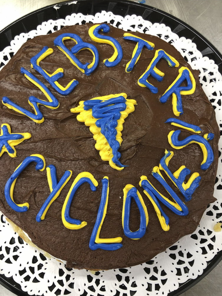 Webster Cyclone Donut Cake